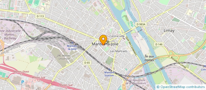 localisation de l'entreprise LOGI SCRIPT  MANTES-LA-JOLIE