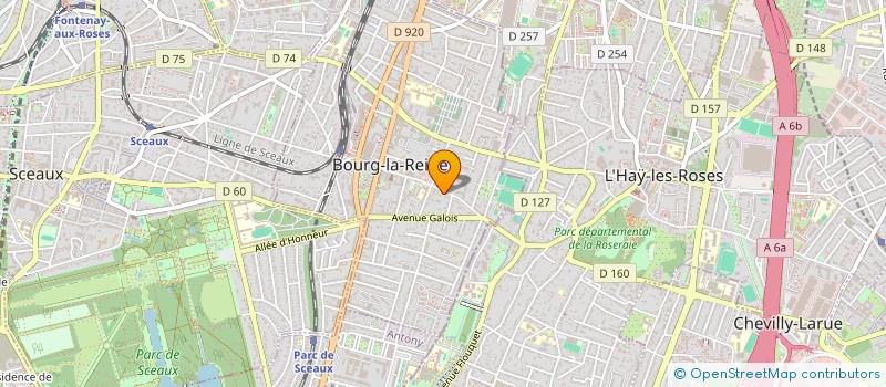 localisation de l'entreprise LOGI SERVICES à BOURG-LA-REINE