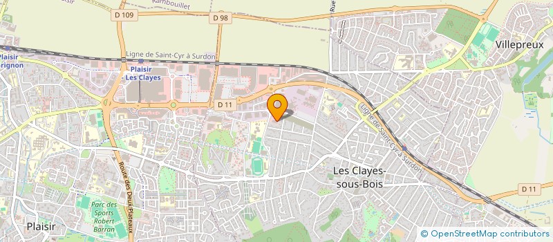 localisation de l'entreprise LOGI SERVICES à LES CLAYES-SOUS-BOIS