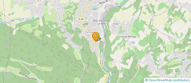 localisation de l'entreprise LOGI SMART  RENAGE