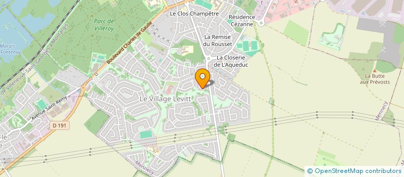 localisation de l'entreprise LOGIA IMMOBLIER à MENNECY