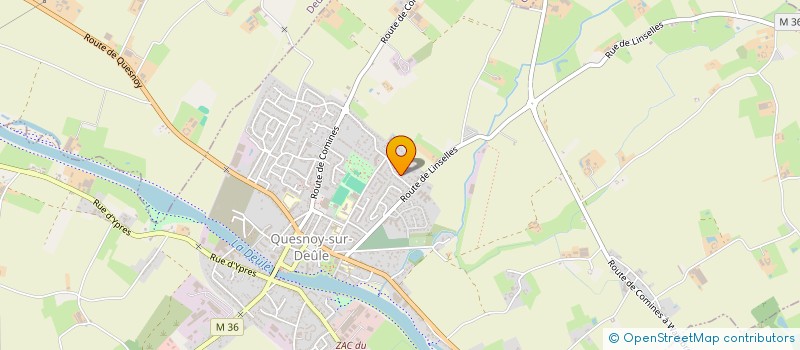 localisation de l'entreprise LOGIBIKE à QUESNOY-SUR-DEULE