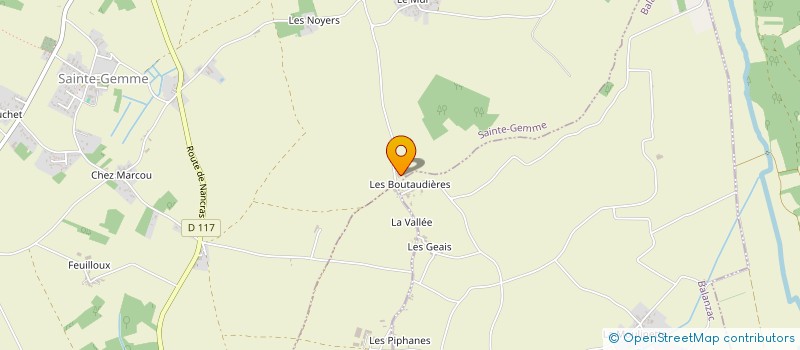localisation de l'entreprise LOGIC'ALL à CHATEAUBERNARD