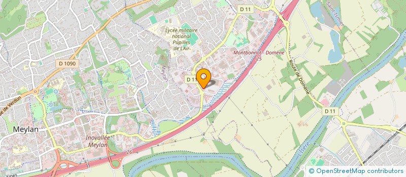 localisation de l'entreprise LOGIC'ARCH  MONTBONNOT-SAINT-MARTIN