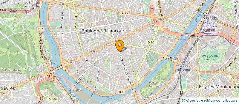 localisation de l'entreprise LOGIC DESIGN à BOULOGNE-BILLANCOURT