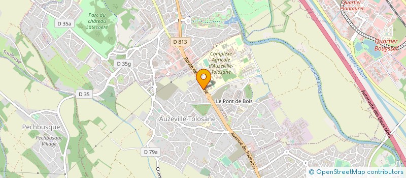 localisation de l'entreprise LOGIC DISTRIBUTION  AUZEVILLE-TOLOSANE