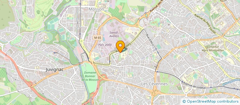 localisation de l'entreprise LOGIC INFORM SERVIC SOCIA AID SOINS DOMI à MONTPELLIER