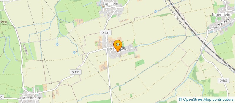 localisation de l'entreprise LOGIC LIFE  LITTENHEIM