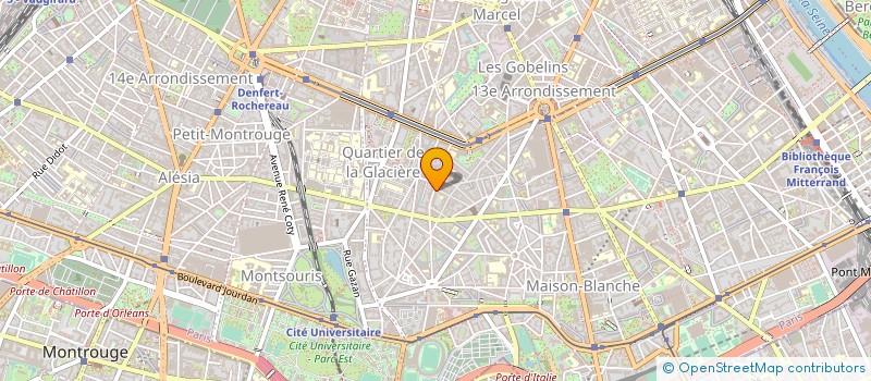 localisation de l'entreprise LOGIC MATERIE COMMUNI INFORM S à PARIS