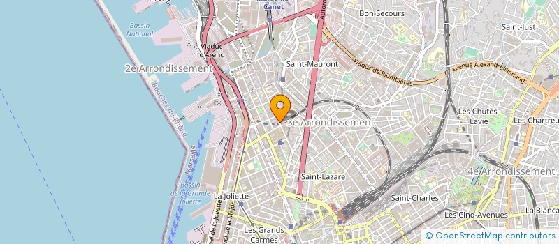 localisation de l'entreprise LOGIC SAV à MARSEILLE