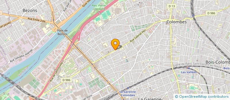 localisation de l'entreprise LOGIC SYSTEME à COLOMBES