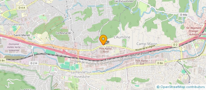 localisation de l'entreprise LOGICA  AUBAGNE