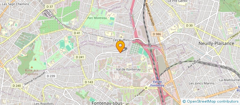 localisation de l'entreprise LOGICAL MARKETING à FONTENAY-SOUS-BOIS