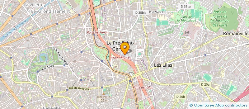 localisation de l'entreprise LOGICAR à LE PRE-SAINT-GERVAIS