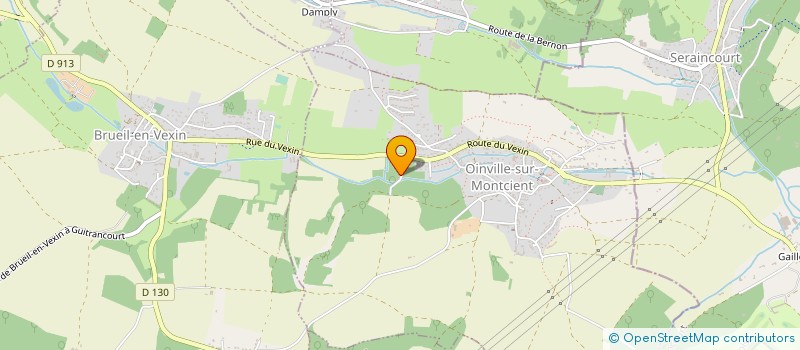 localisation de l'entreprise LOGICARTE à TESSANCOURT-SUR-AUBETTE