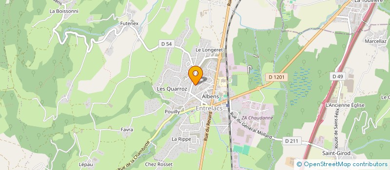 localisation de l'entreprise LOGICCONSEIL  ENTRELACS