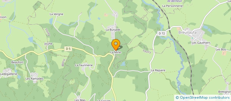 localisation de l'entreprise LOGICDEV à VAULRY