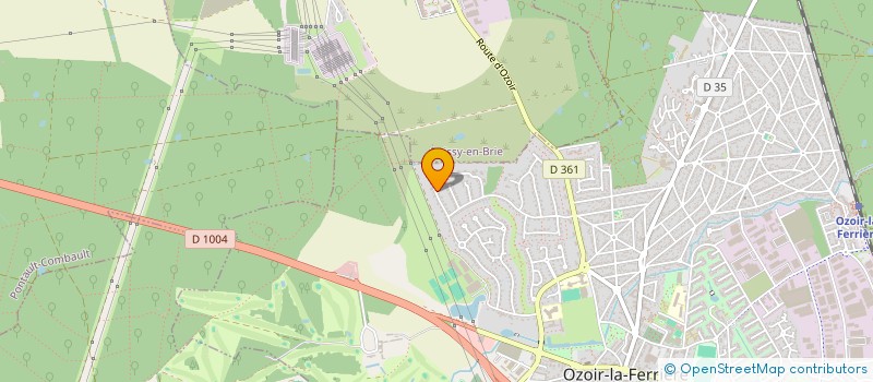 localisation de l'entreprise LOGICE  OZOIR-LA-FERRIERE