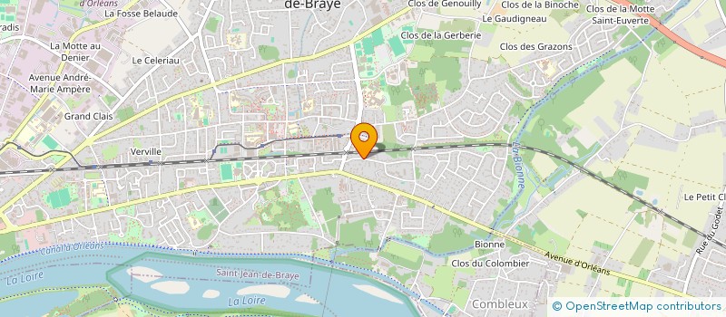 localisation de l'entreprise LOGICERT à SAINT-JEAN-DE-BRAYE