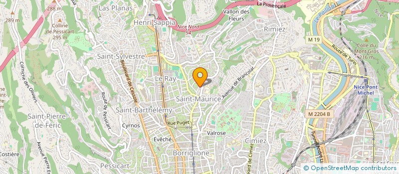 localisation de l'entreprise LOGICIEL ASSISTANCE à NICE