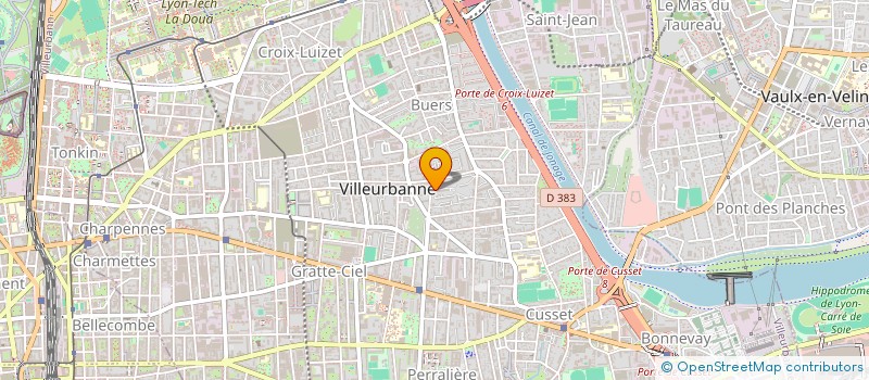 localisation de l'entreprise LOGICIEL EVENEMENTIEL EDITIONS à VILLEURBANNE