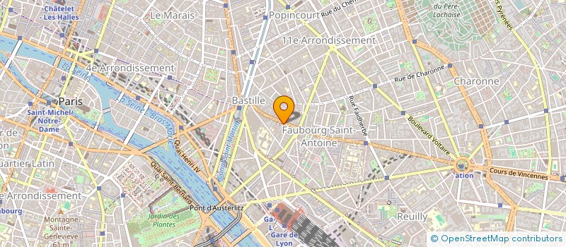 localisation de l'entreprise LOGICIELS ET SYSTEMES  PARIS 12