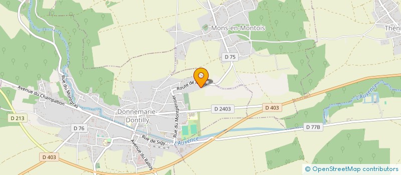 localisation de l'entreprise LOGICO à DONNEMARIE-DONTILLY