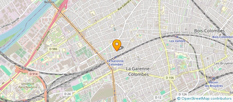 localisation de l'entreprise LOGICOM'DIRECT à COLOMBES