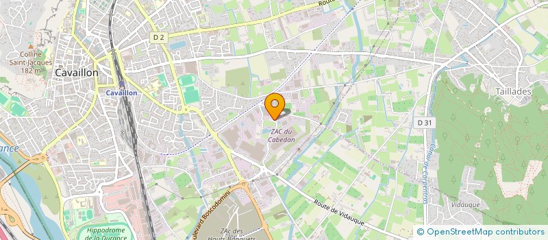 localisation de l'entreprise LOGICONCEPT  CAVAILLON