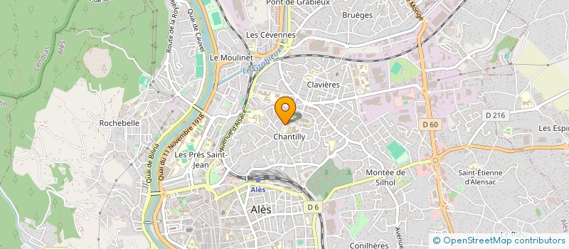 localisation de l'entreprise LOGICOSME TECHNOLOGIES  ALES