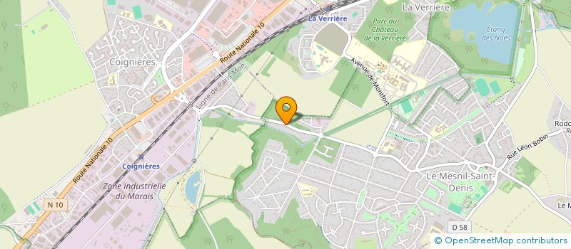 localisation de l'entreprise LOGICOSY  LE MESNIL-SAINT-DENIS