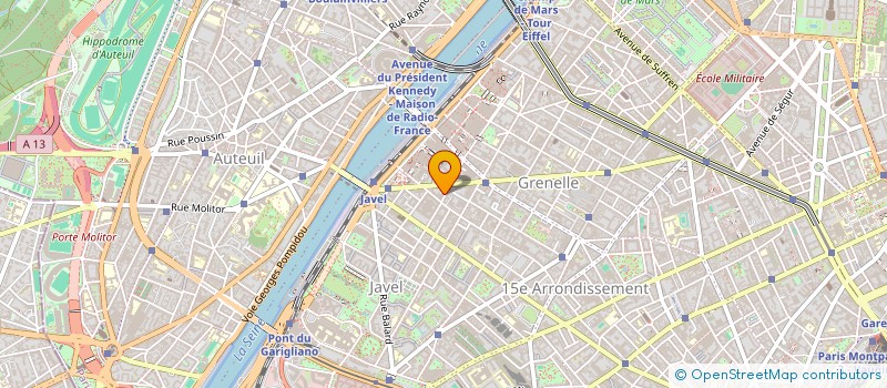 localisation de l'entreprise LOGICREA  PARIS