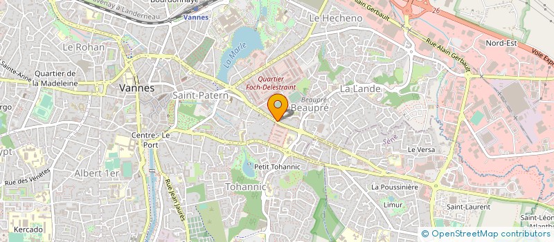 localisation de l'entreprise LOGICREDIT SARL à VANNES