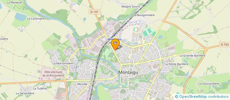 localisation de l'entreprise LOGICSON  BOUFFERE