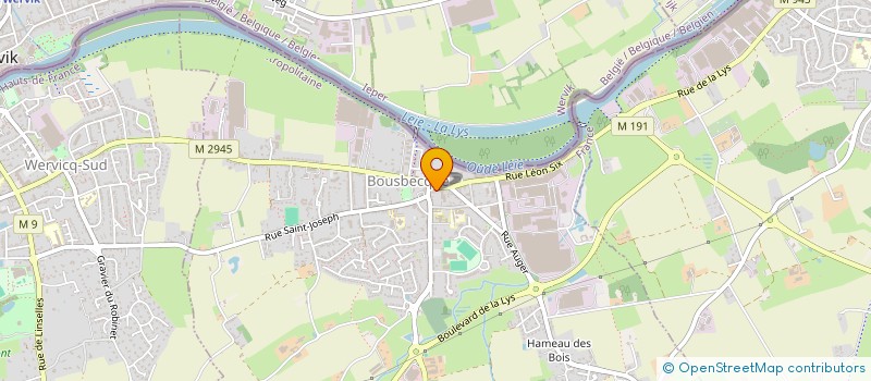 localisation de l'entreprise LOGIDEAL  BOUSBECQUE