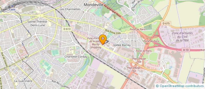 localisation de l'entreprise LOGIDIS SUD EST à MONDEVILLE