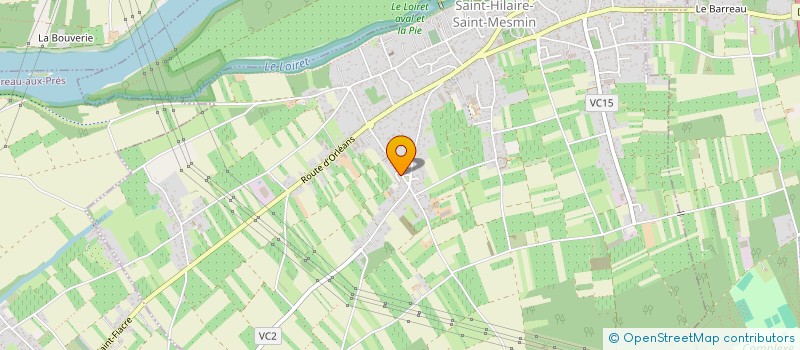 localisation de l'entreprise LOGIDOR  SAINT-HILAIRE-SAINT-MESMIN