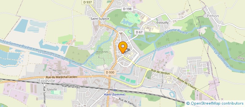 localisation de l'entreprise LOGIDOU à HAM