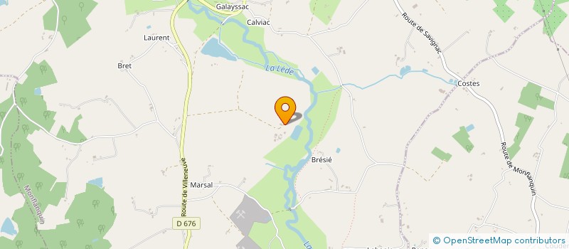 localisation de l'entreprise LOGIE DE CAMBES  MONFLANQUIN