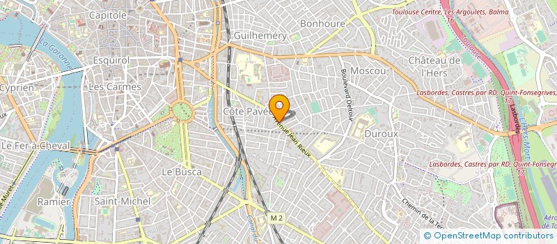 localisation de l'entreprise LOGIE OCCITANIE  TOULOUSE