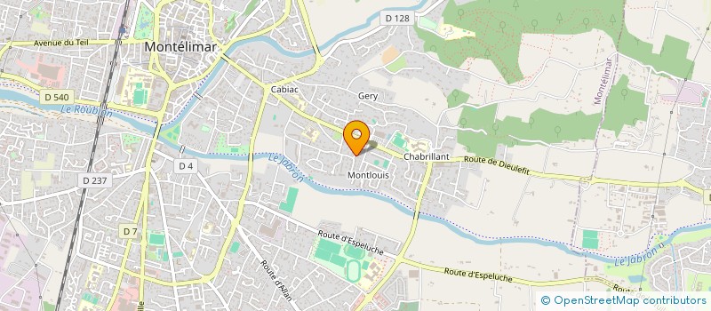 localisation de l'entreprise LOGIEXPERT THOMAS FEDELE  MONTBOUCHER-SUR-JABRON