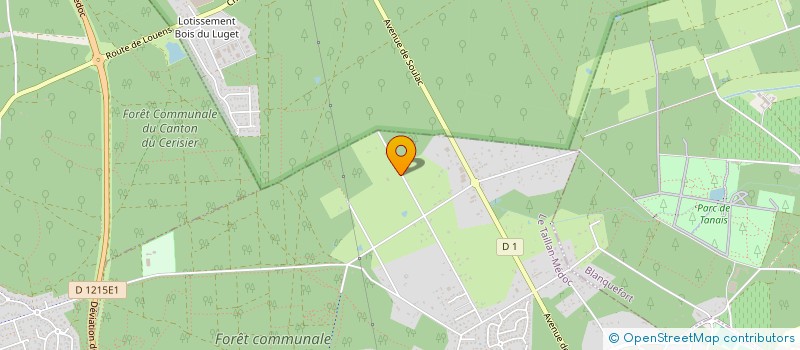 localisation de l'entreprise LOGIFA  LE TAILLAN-MEDOC