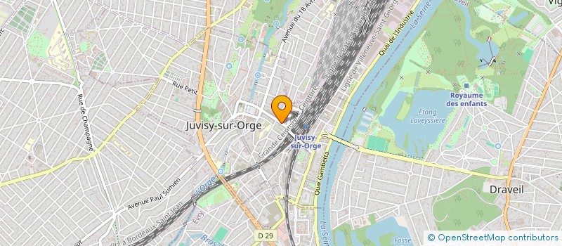 localisation de l'entreprise LOGIFAL SERVICES à JUVISY-SUR-ORGE