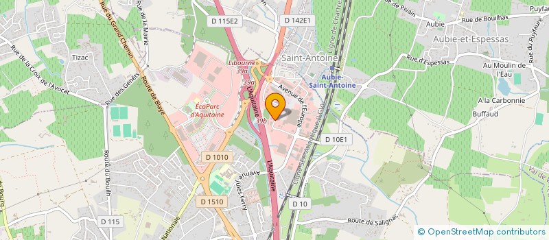 localisation de l'entreprise LOGIFI à SAINT-ANDRE-DE-CUBZAC