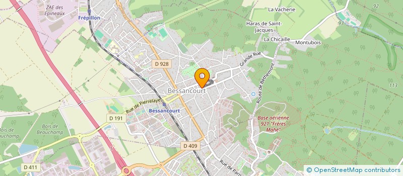 localisation de l'entreprise LOGIFORM à BESSANCOURT