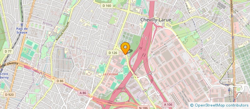 localisation de l'entreprise LOGIFRAIS  CHEVILLY-LARUE
