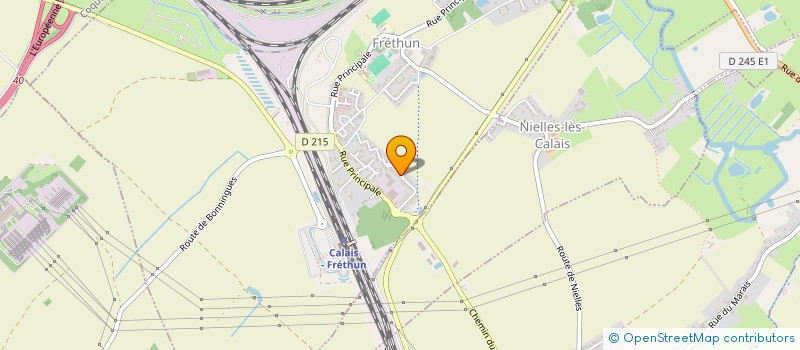 localisation de l'entreprise LOGIFRAME  FRETHUN