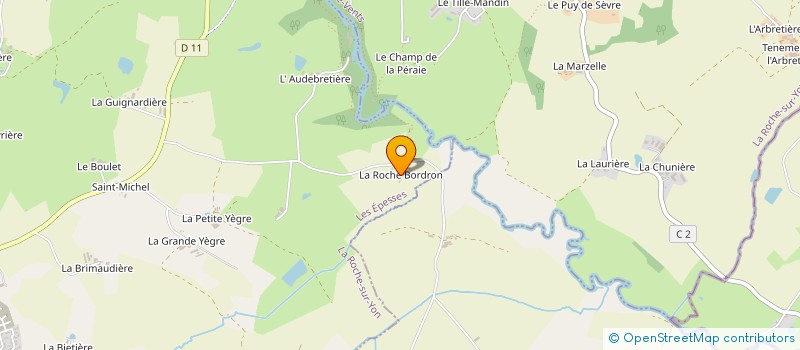 localisation de l'entreprise LOGIIMMO  LES EPESSES