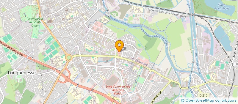 localisation de l'entreprise LOGIK EVENTS  LONGUENESSE