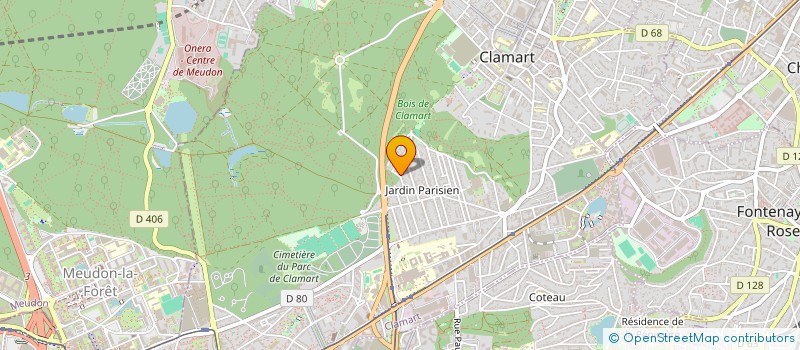 localisation de l'entreprise LOGIKIZ à CLAMART